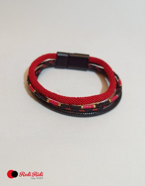 Redi Ridi El Yapımı Deri Bileklik Model.6247