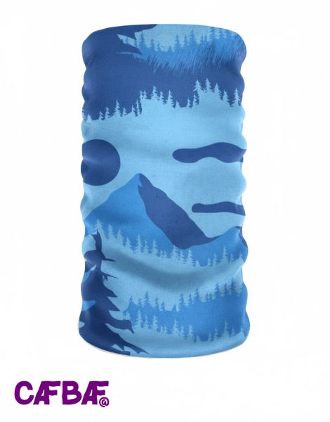 CafBaf Bandux Bandana Blue Nature