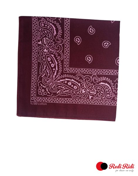 Redi Ridi Bandana Klasik Bordo