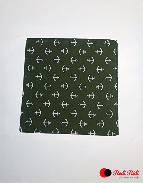 Redi Ridi Kare Bandana Marin - Koyu Yeşil