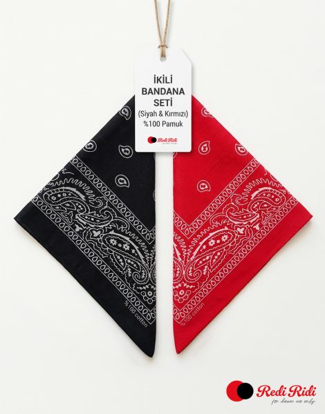 Redi Ridi Klasik Bandana 2li Set TakesTwo